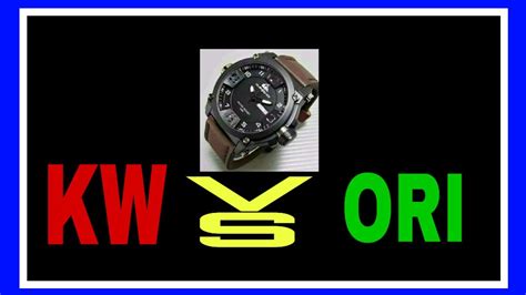 Perbandingan jam tangan Quicksilver KW & ORI .